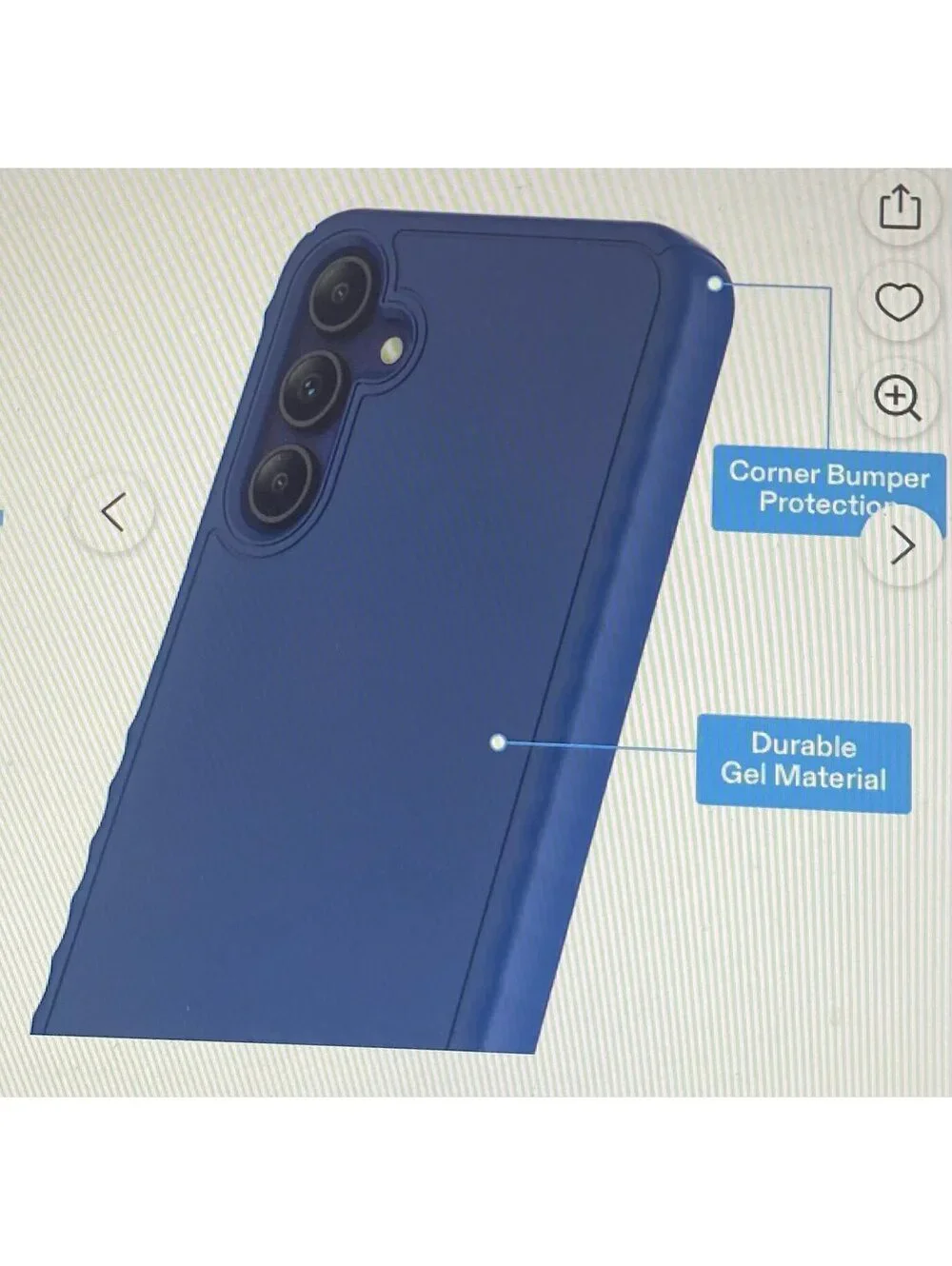 Case for Samsung Galaxy A15 5G Blue
